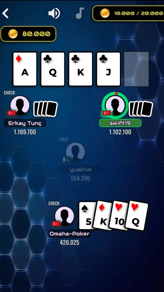 Classic Poker Club: Real Games स्क्रीनशॉट