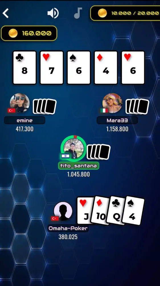 Classic Poker Club: Real Games स्क्रीनशॉट