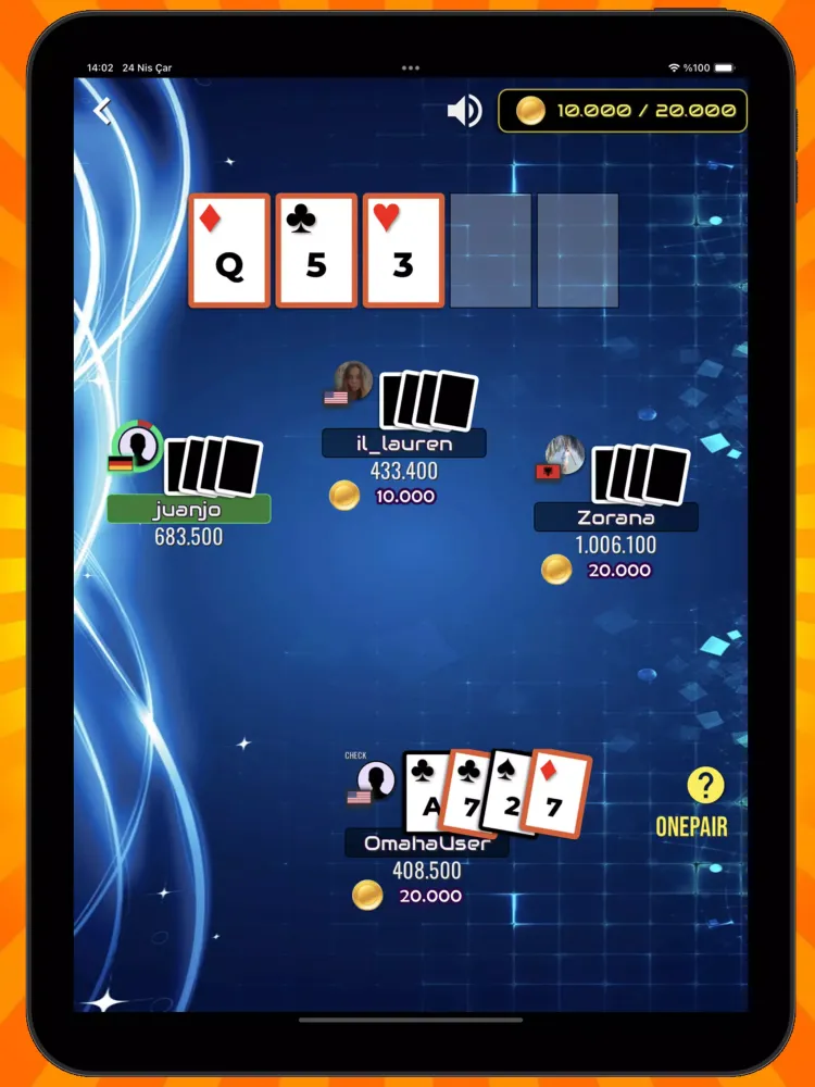 Classic Poker Club: Real Games स्क्रीनशॉट
