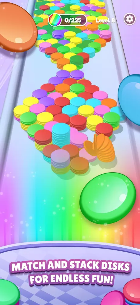 Tangkapan layar Stack Blast - Disk Shooter