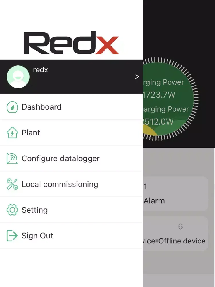 Redx iPad  스크린샷