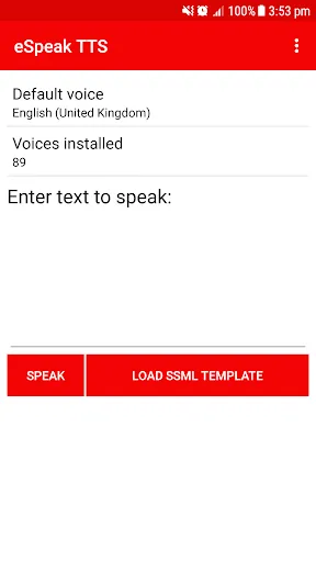 eSpeak NG Text-to-Speech Screenshots