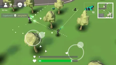 Tangkapan skrin Battle Royale Warzone