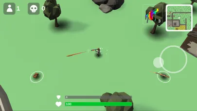 Tangkapan skrin Battle Royale Warzone