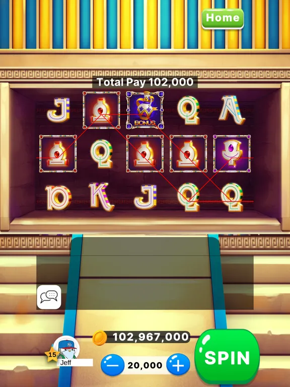 Screenshot di Slots with Friends! iPad 