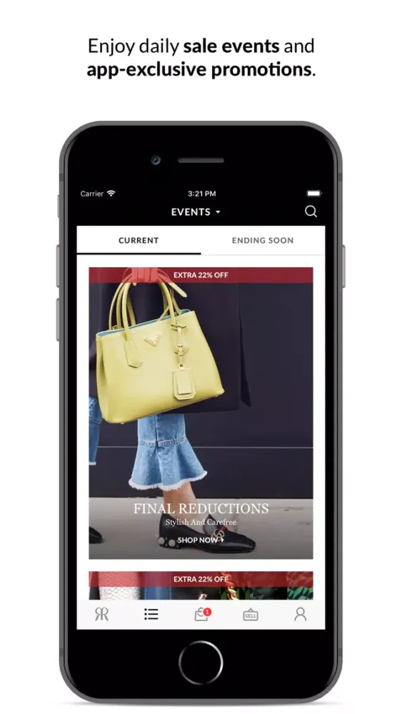 Captures d'écran de REEBONZ - Your World of Luxury