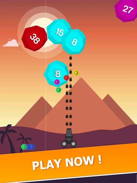 Jump Ball Blaster iPad  Ekran Görüntüleri