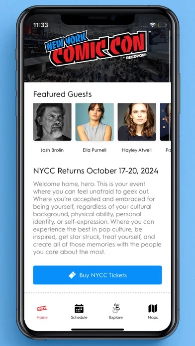 Capturas de pantalla de New York Comic Con 2024