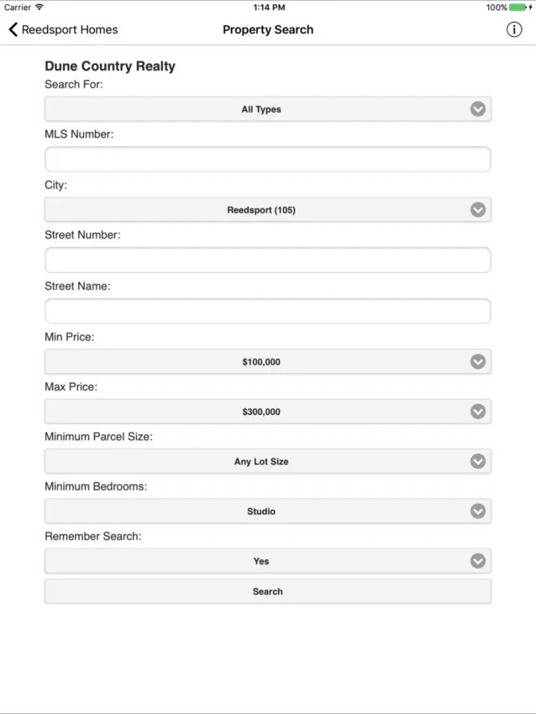 Reedsport Homes iPad  سکرین شاٹس