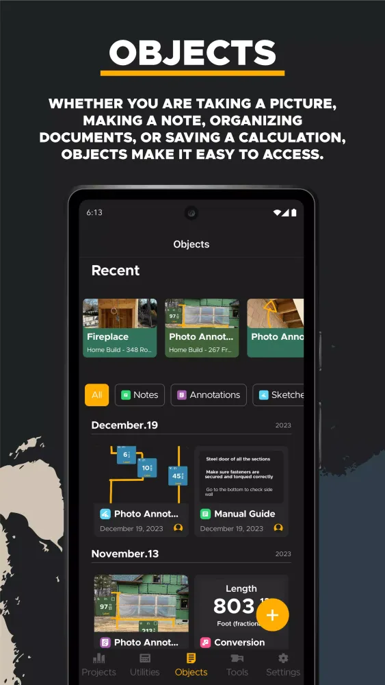 ROCK Jobsite Screenshots