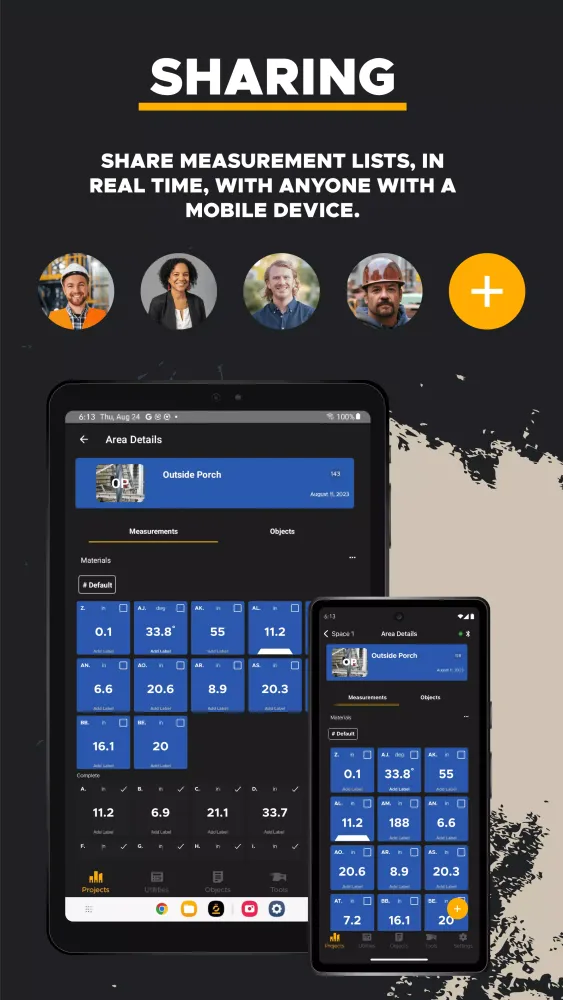 ROCK Jobsite Screenshots