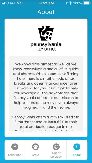 Pennsylvania Film Office应用截图