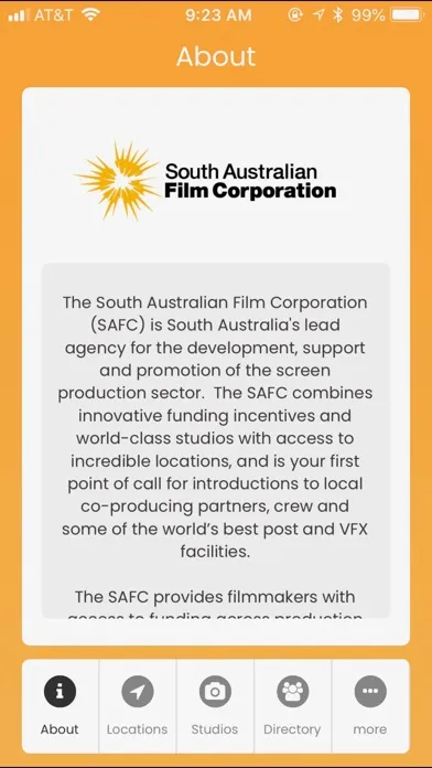 South Australian Film Corp スクリーンショット