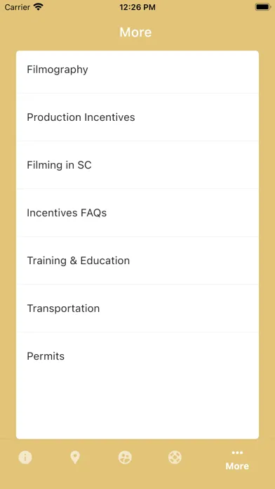 South Carolina Film Office应用截图
