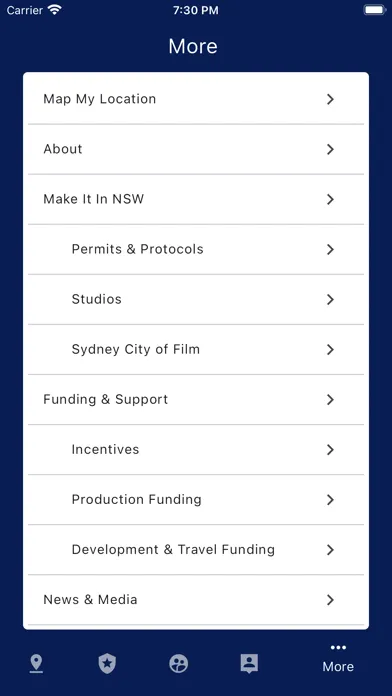 Screen NSW Film Scout应用截图
