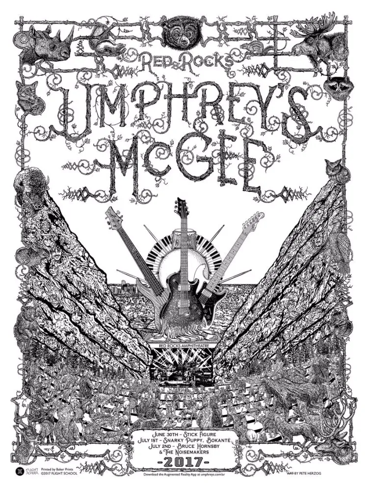 Capturas de pantalla de Umphrey's McGee AR iPad 