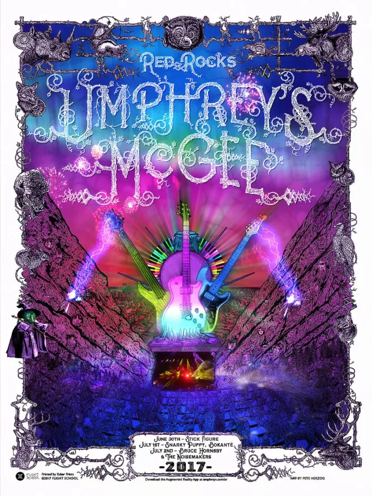 Capturas de pantalla de Umphrey's McGee AR iPad 