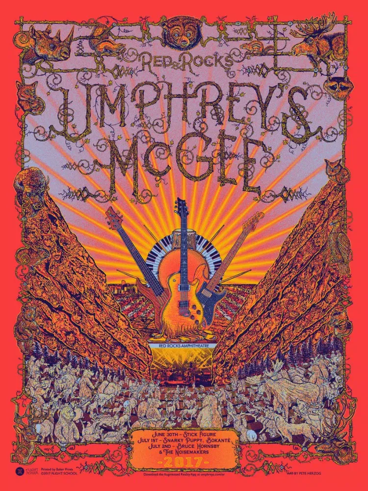 Capturas de pantalla de Umphrey's McGee AR iPad 