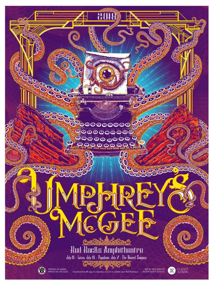 Capturas de pantalla de Umphrey's McGee AR iPad 