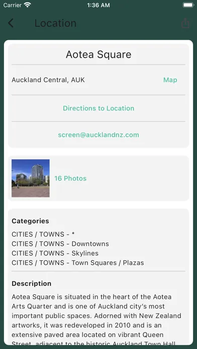 Zrzuty ekranu Screen Auckland