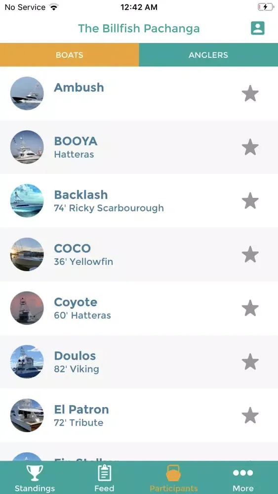 Captures d'écran de The Billfish Pachanga