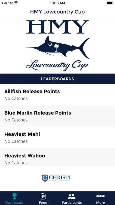 Capturas de tela do HMY Lowcountry Cup