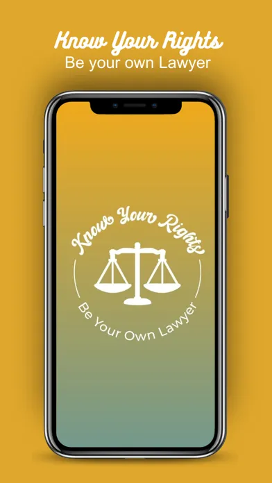 Know Your Rights: Legal App স্ক্রিনশট