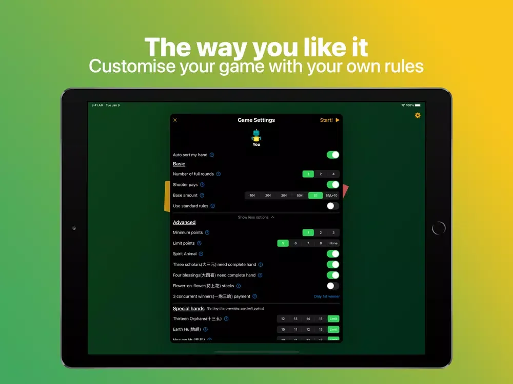 Huat Lah! iPad  Screenshots