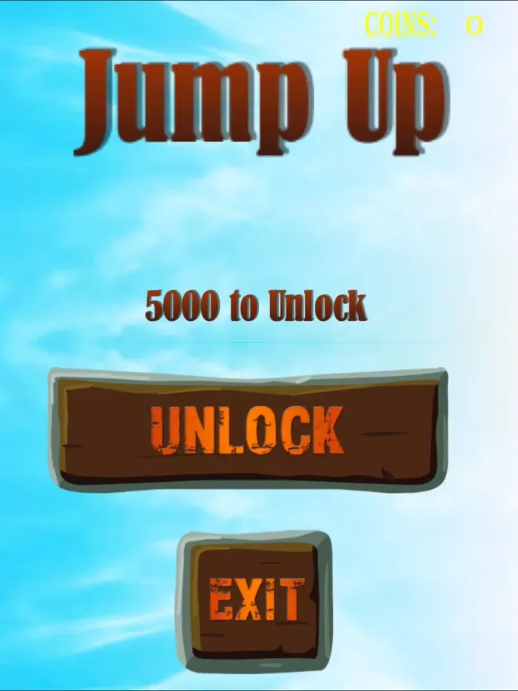 ภาพหน้าจอของ JumpUp iPad 