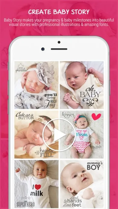 Tangkapan layar Baby Photo Editor & Pics Story