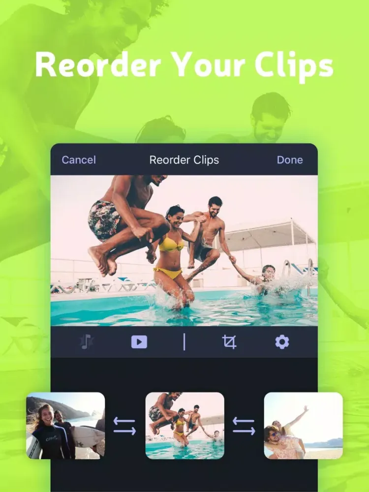 Trim and Cut Video Editor iPad  Screenshots