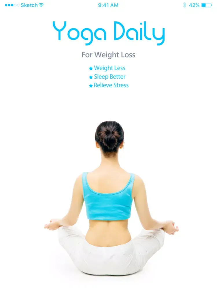 Tangkapan skrin Yoga For Weight Loss Beginners iPad 