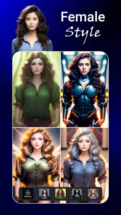 Ảnh chụp màn hình của AI Avatar Maker Photo Editor