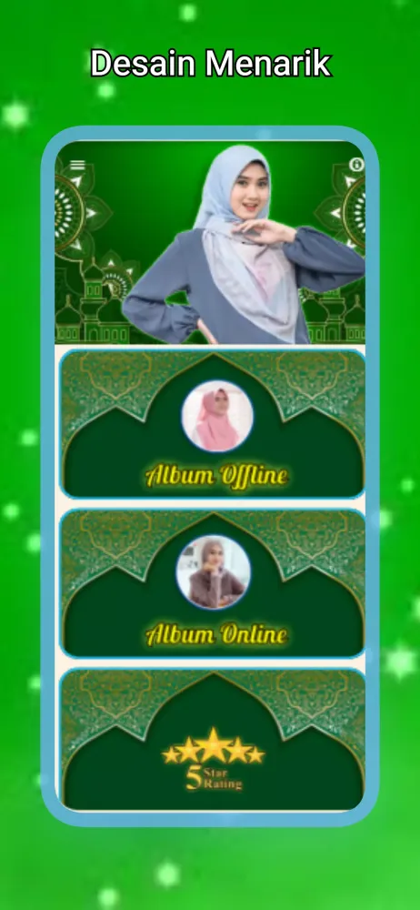 Ảnh chụp màn hình của Sholawat Populer Mp3