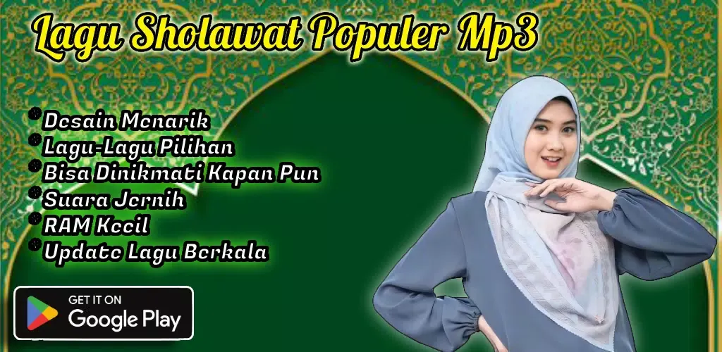 Ảnh chụp màn hình của Sholawat Populer Mp3