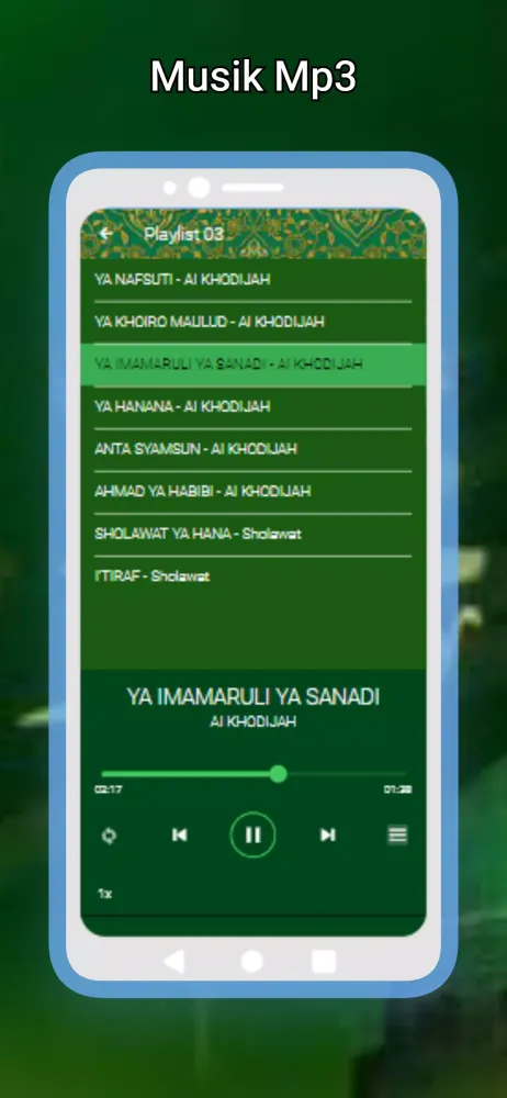 Capturas de pantalla de Album Sholawat Al Khodijah MP3