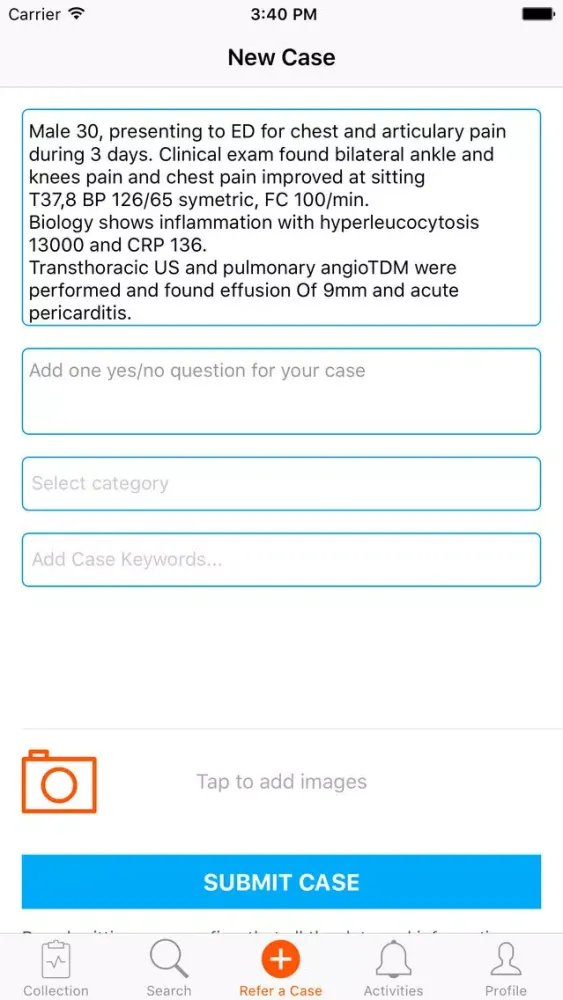 Referim | share a case, collaborate and promote your expertise 스크린샷