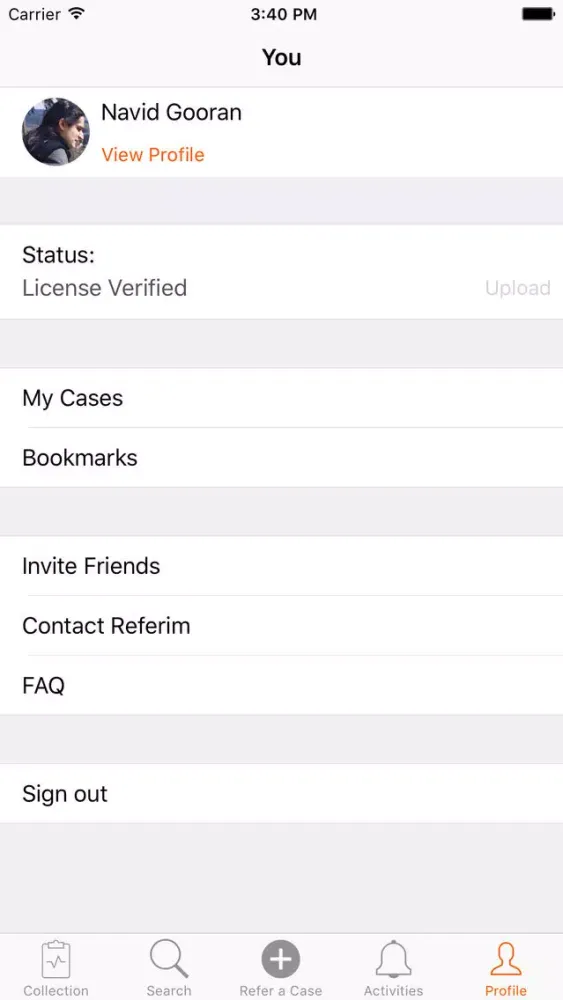 Referim | share a case, collaborate and promote your expertise 스크린샷