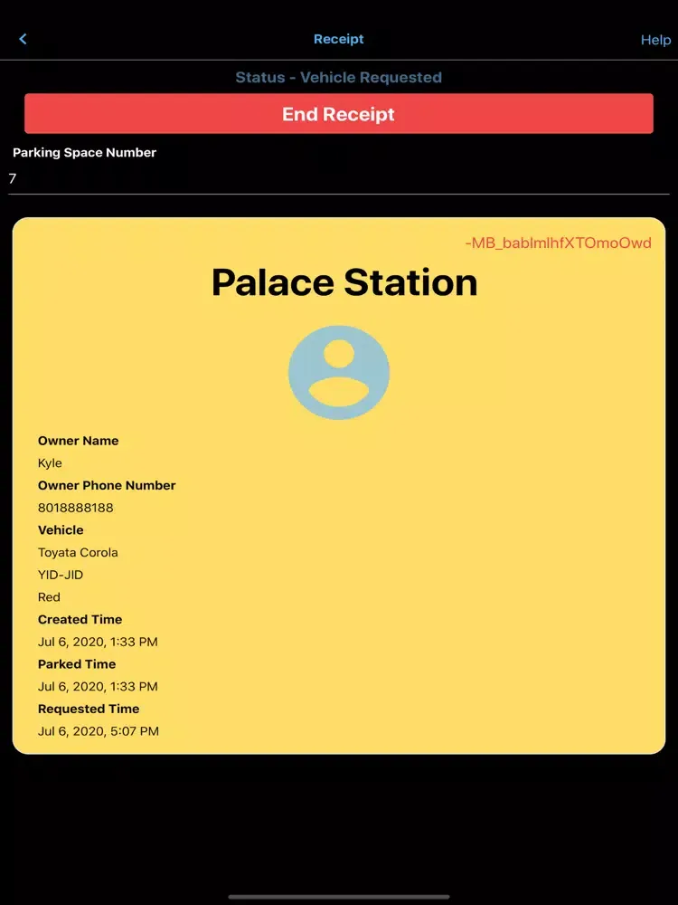Receipt For Me iPad  Screenshots