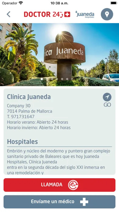 Mallorca Medical Assistance Screenshots