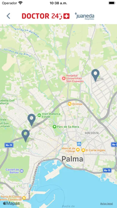 Mallorca Medical Assistance Screenshots