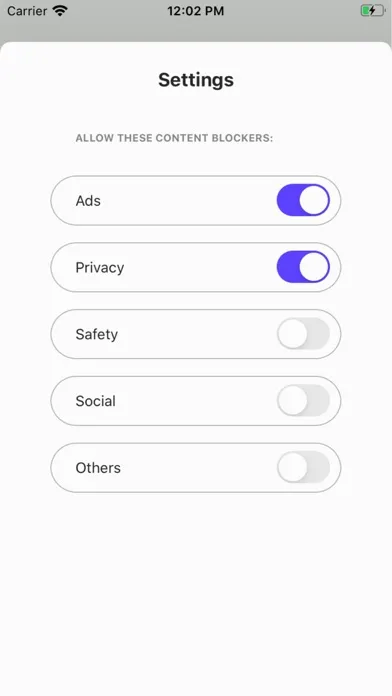 Tangkapan layar Blockify — Best Ad Blocker