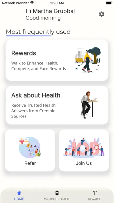 Tangkapan layar Rejoy Health