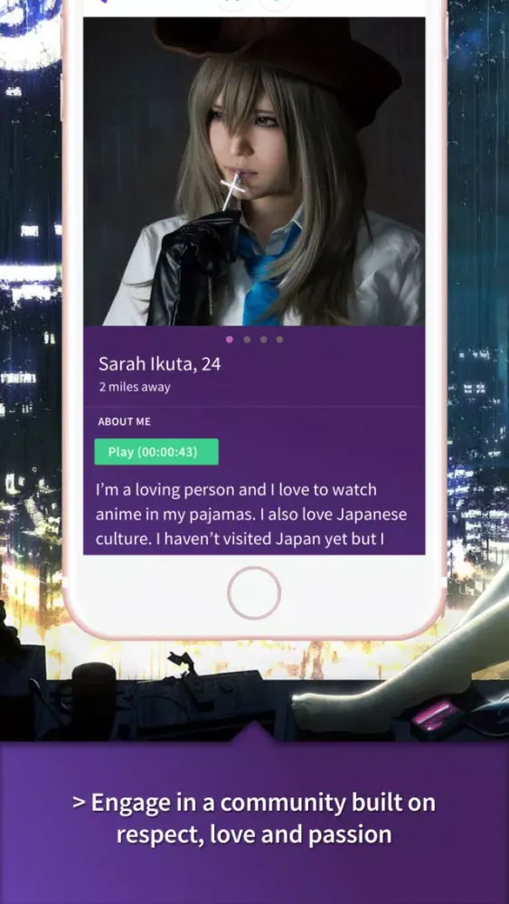 Anime Lovers - Dating App For Cosplay, Manga Fans Screenshots