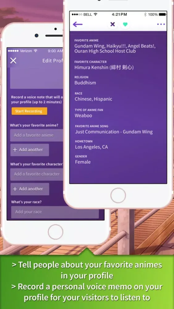 Anime Lovers - Dating App For Cosplay, Manga Fans Screenshots