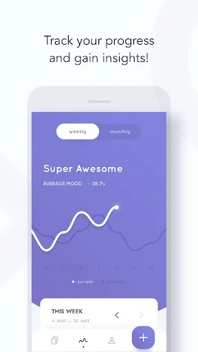 Reflectly: Mood Tracker Diary 스크린샷