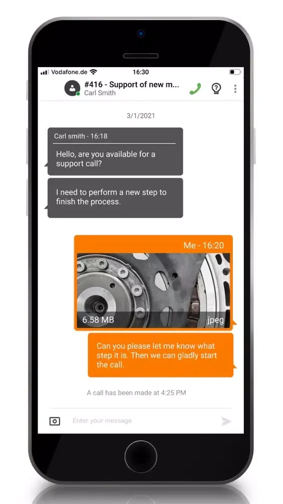 WALTEC Remote Service Screenshots