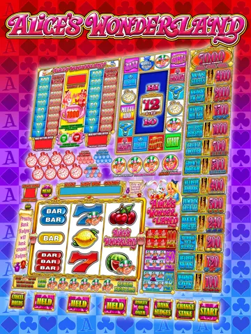 تصاویر Alice's Wonderland: UK Arcade & Pub Fruit Machine iPad 