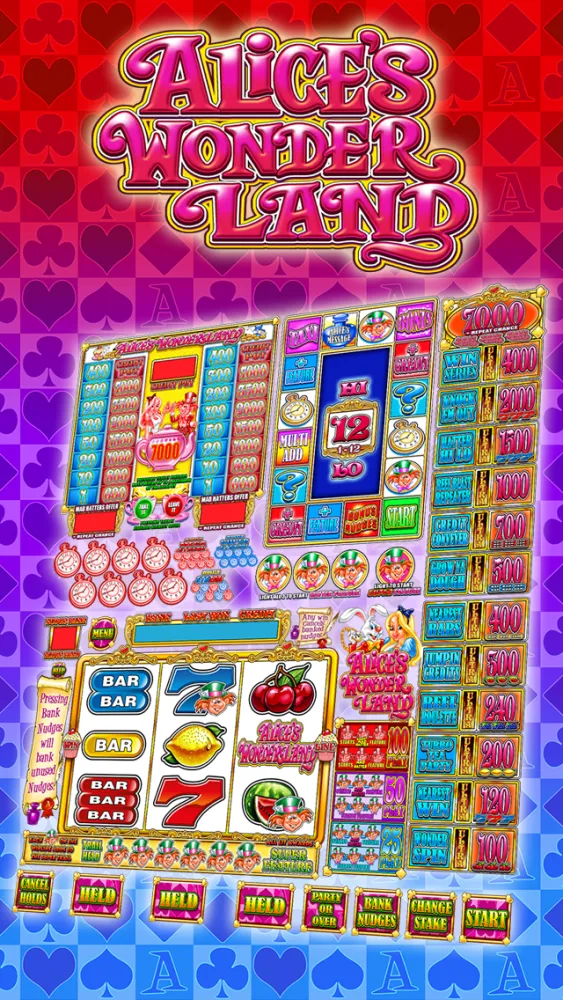 تصاویر Alice's Wonderland: UK Arcade & Pub Fruit Machine