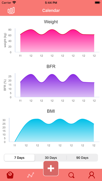 Capturas de pantalla de Smart Body Scale